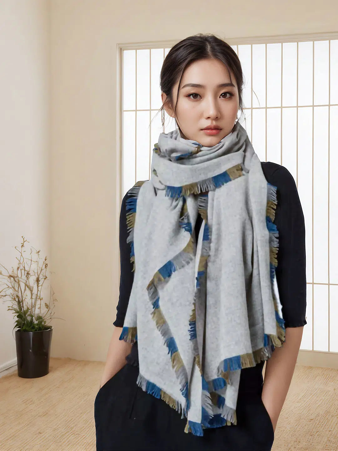 Monogram Scarves, Shawls & Stoles