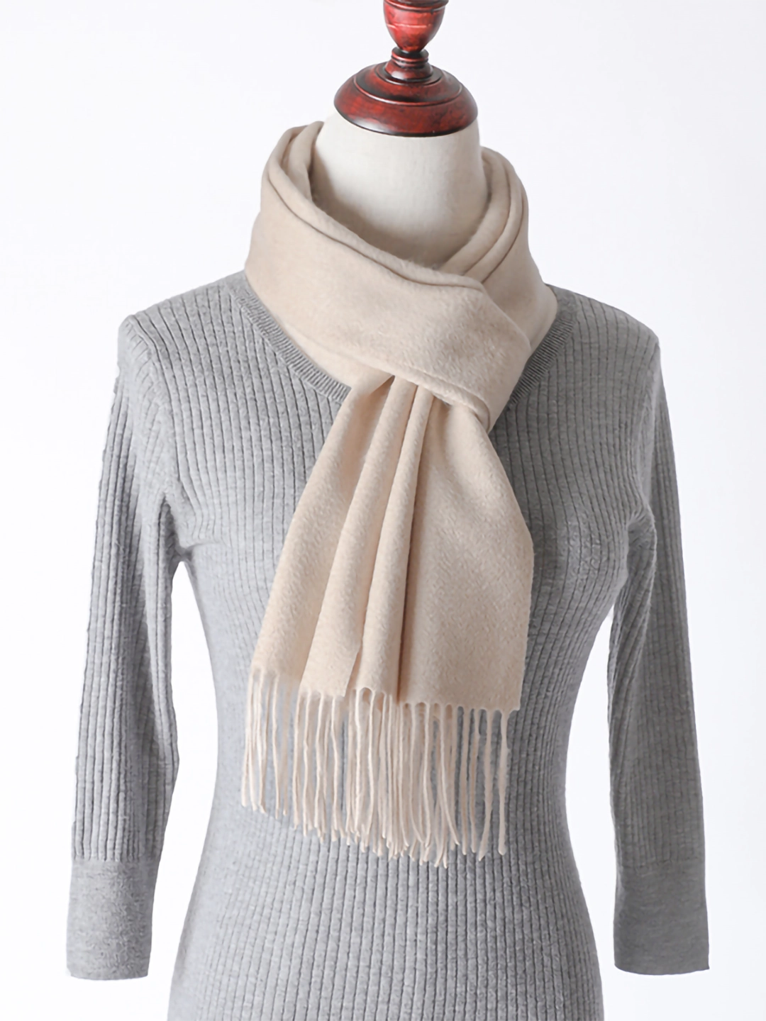 Monogram A Grade Mongolian Cashmere Scarf