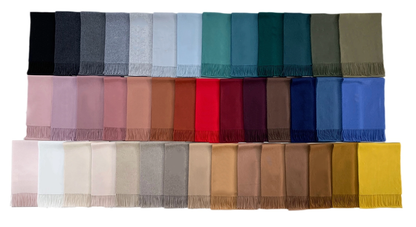 Monogram A Grade Mongolian Cashmere Scarf